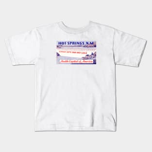 1940s Hot Springs New Mexico Kids T-Shirt